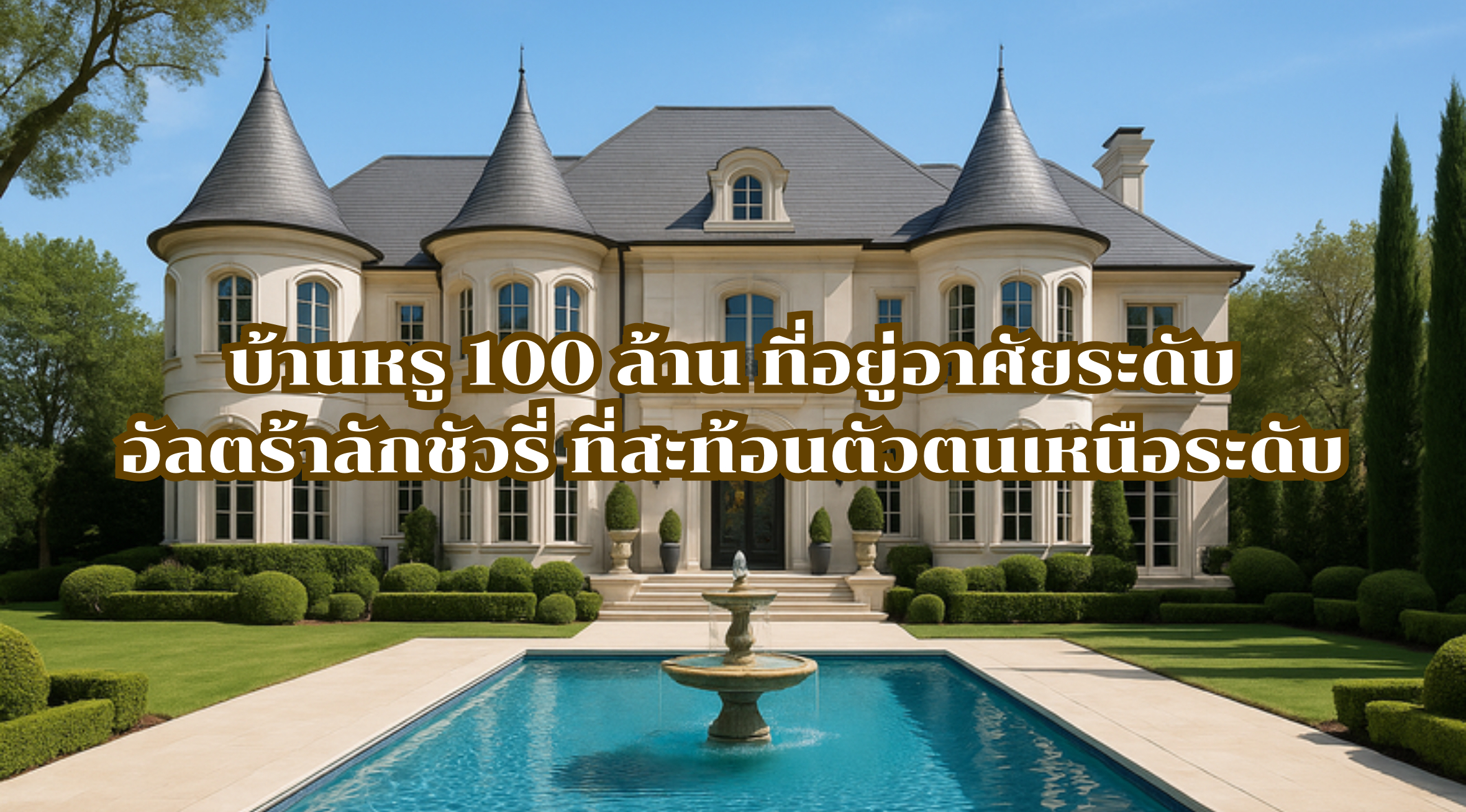 บ้านหรู 100 ล้าน