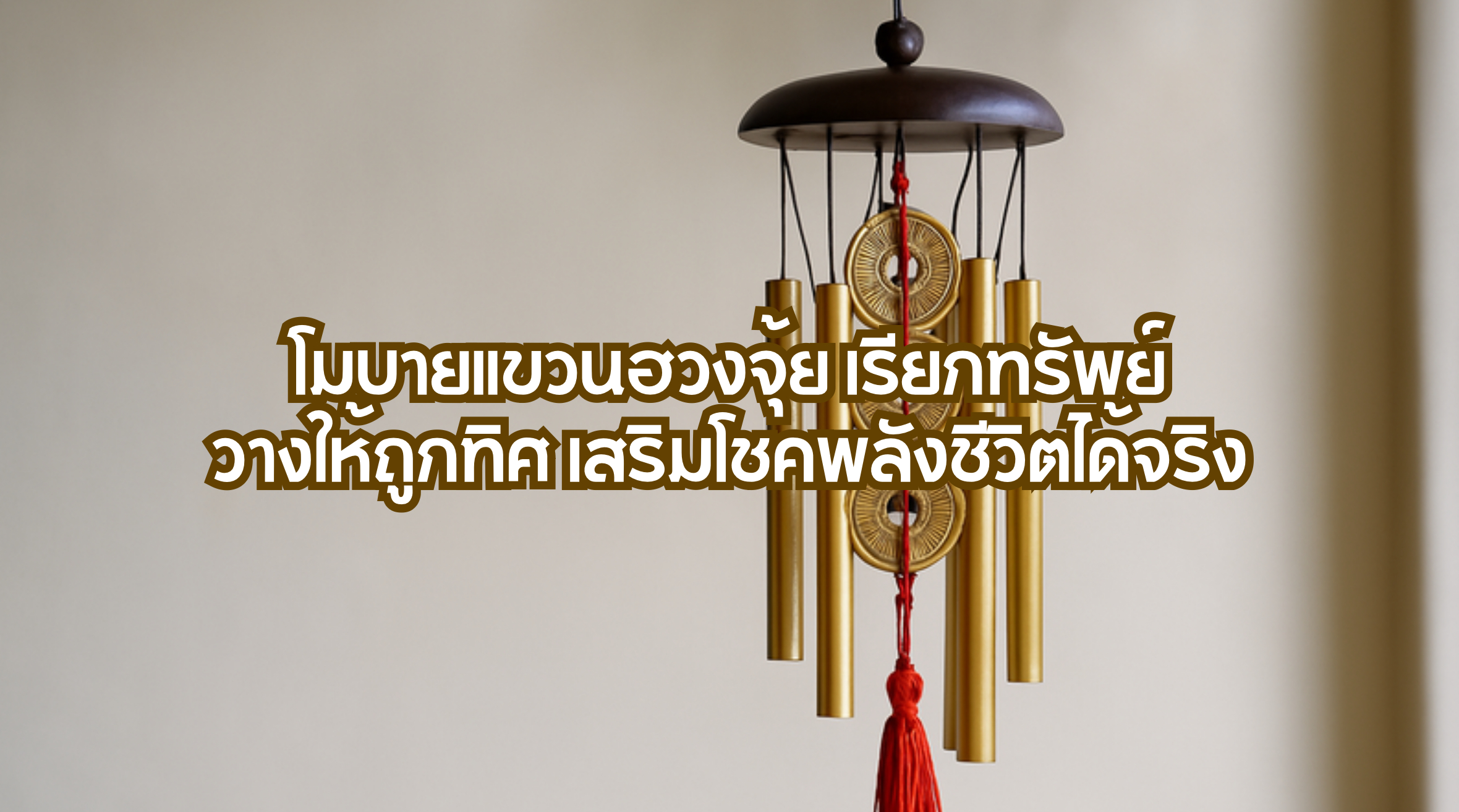 โมบายแขวนฮวงจุ้ย