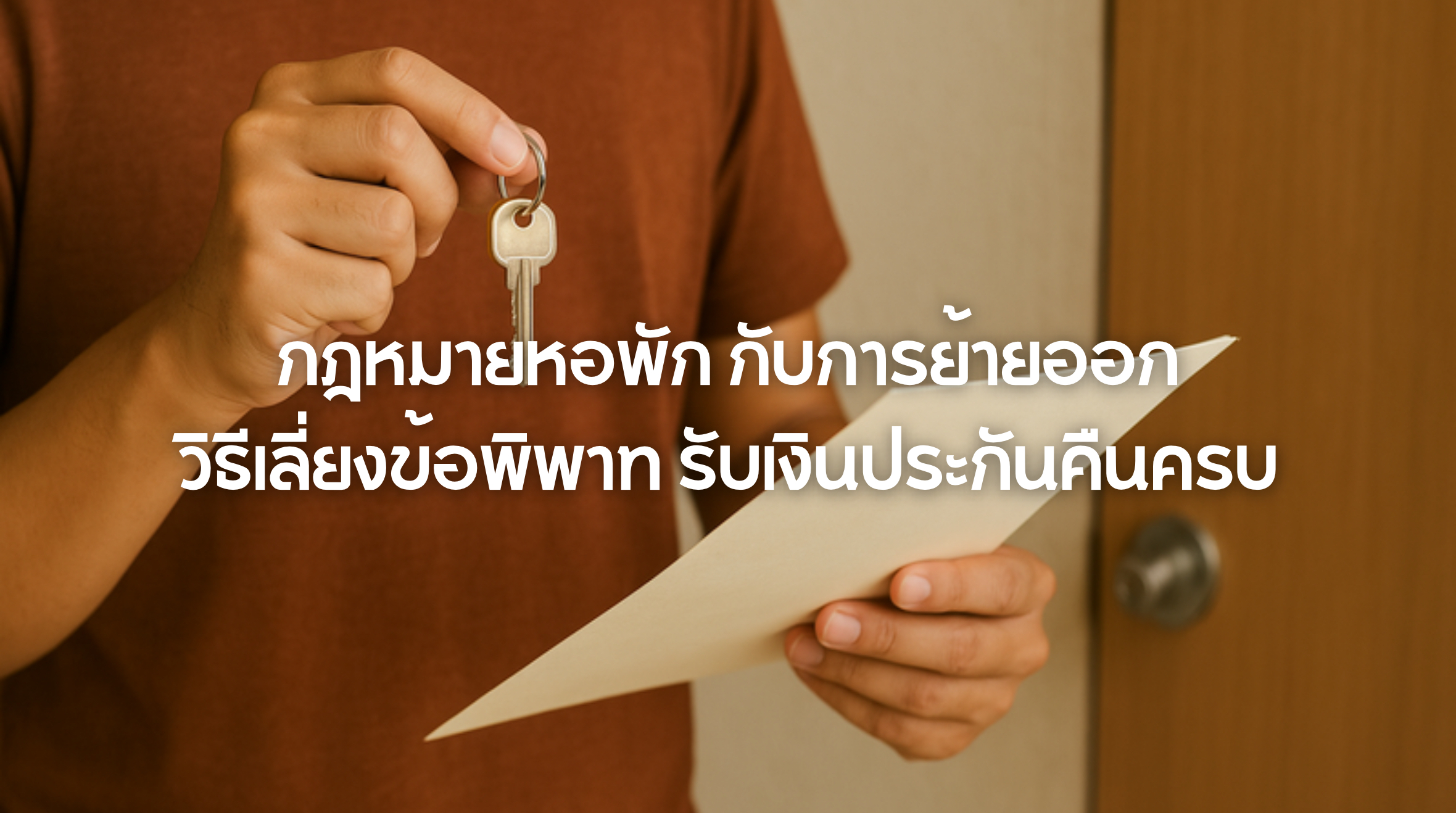 กฎหมายหอพัก กับการย้ายออก