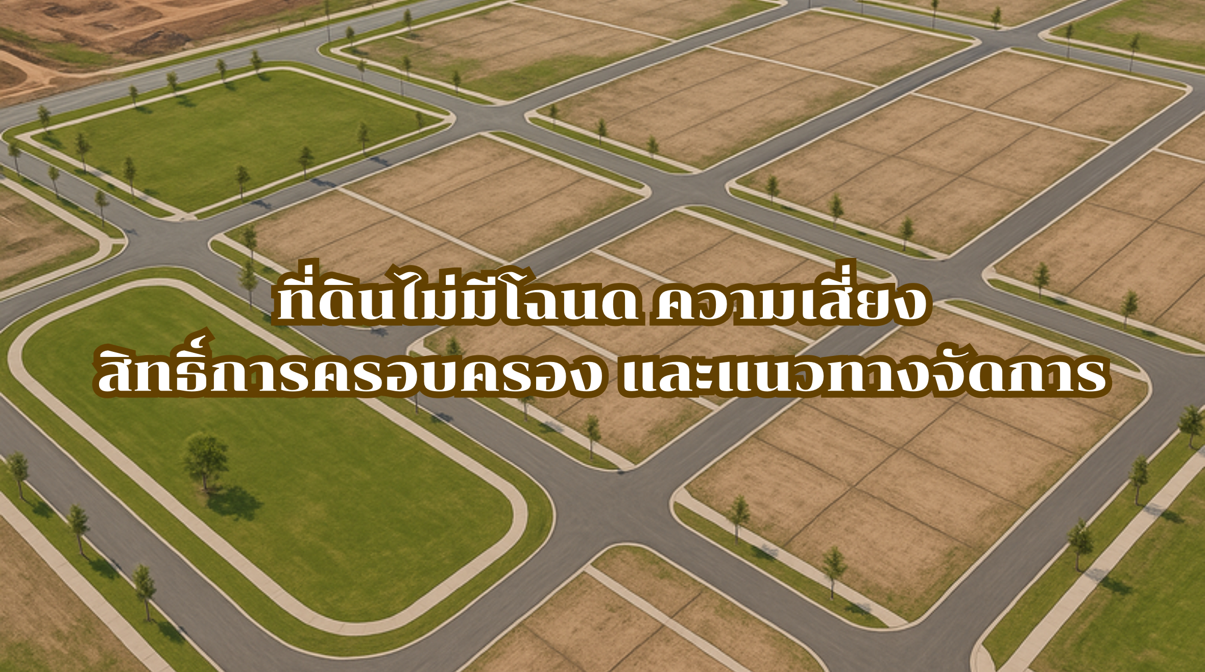ที่ดินไม่มีโฉนด