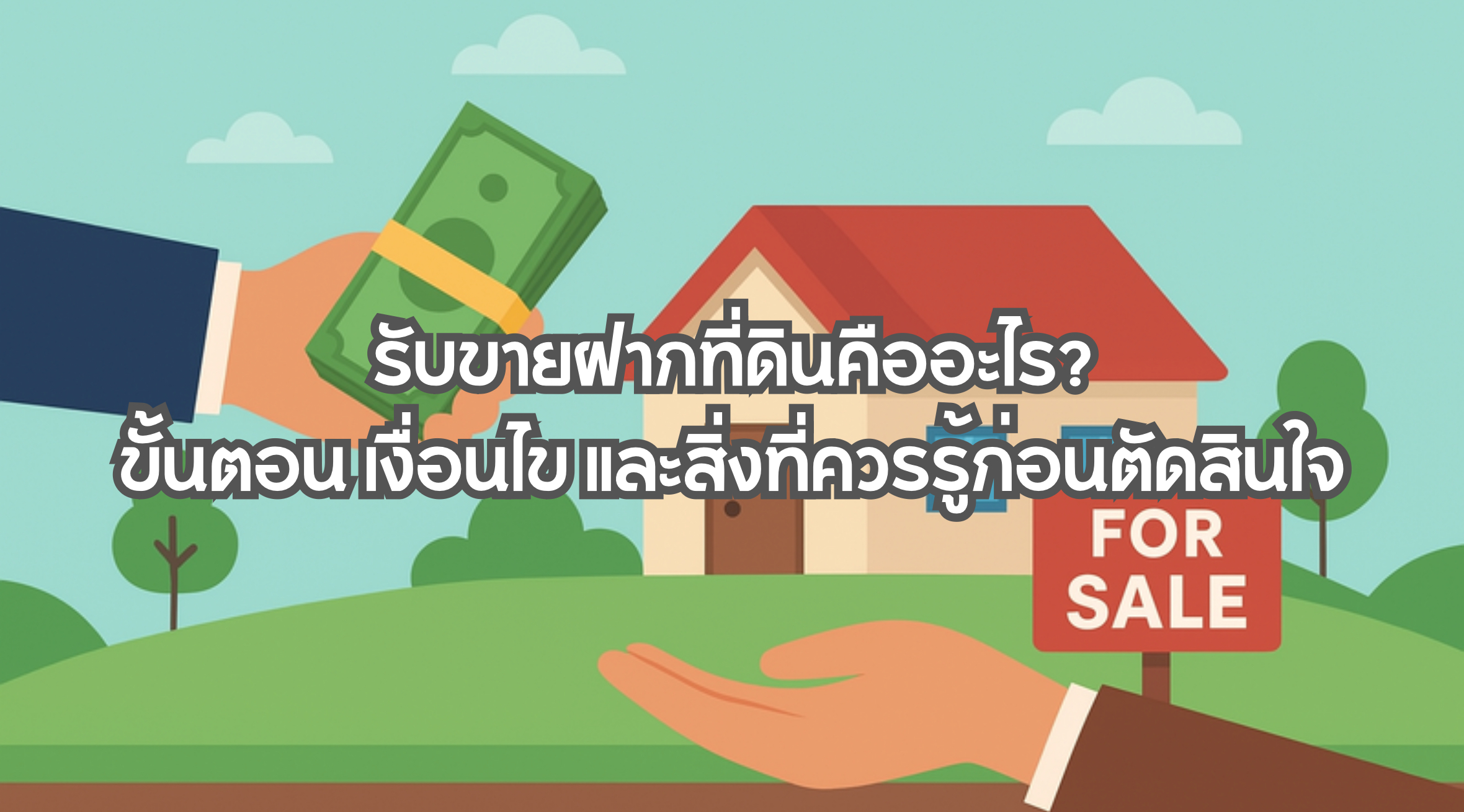 รับขายฝากที่ดิน