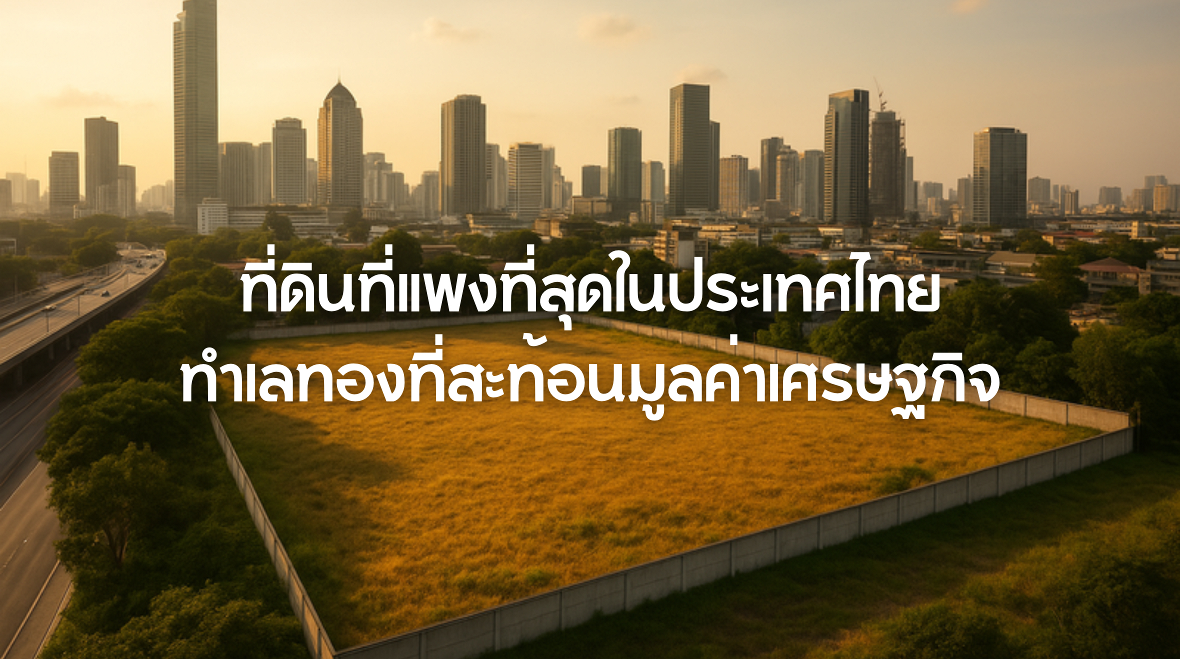 ที่ดินที่แพงที่สุดในประเทศไทย