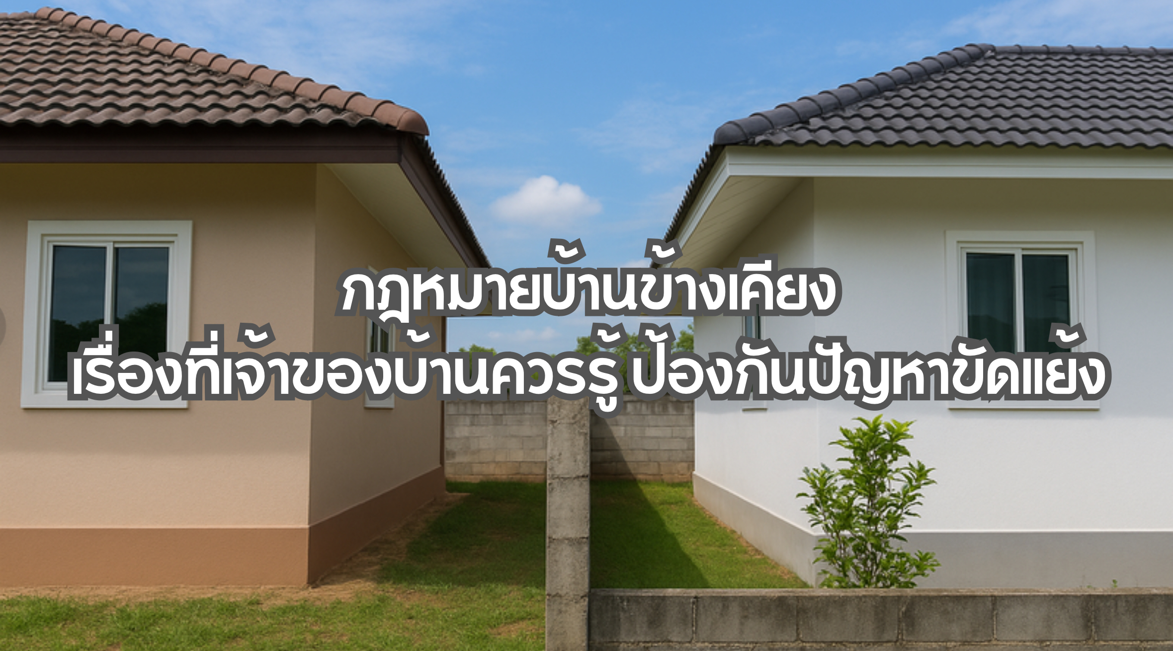 กฎหมายบ้านข้างเคียง