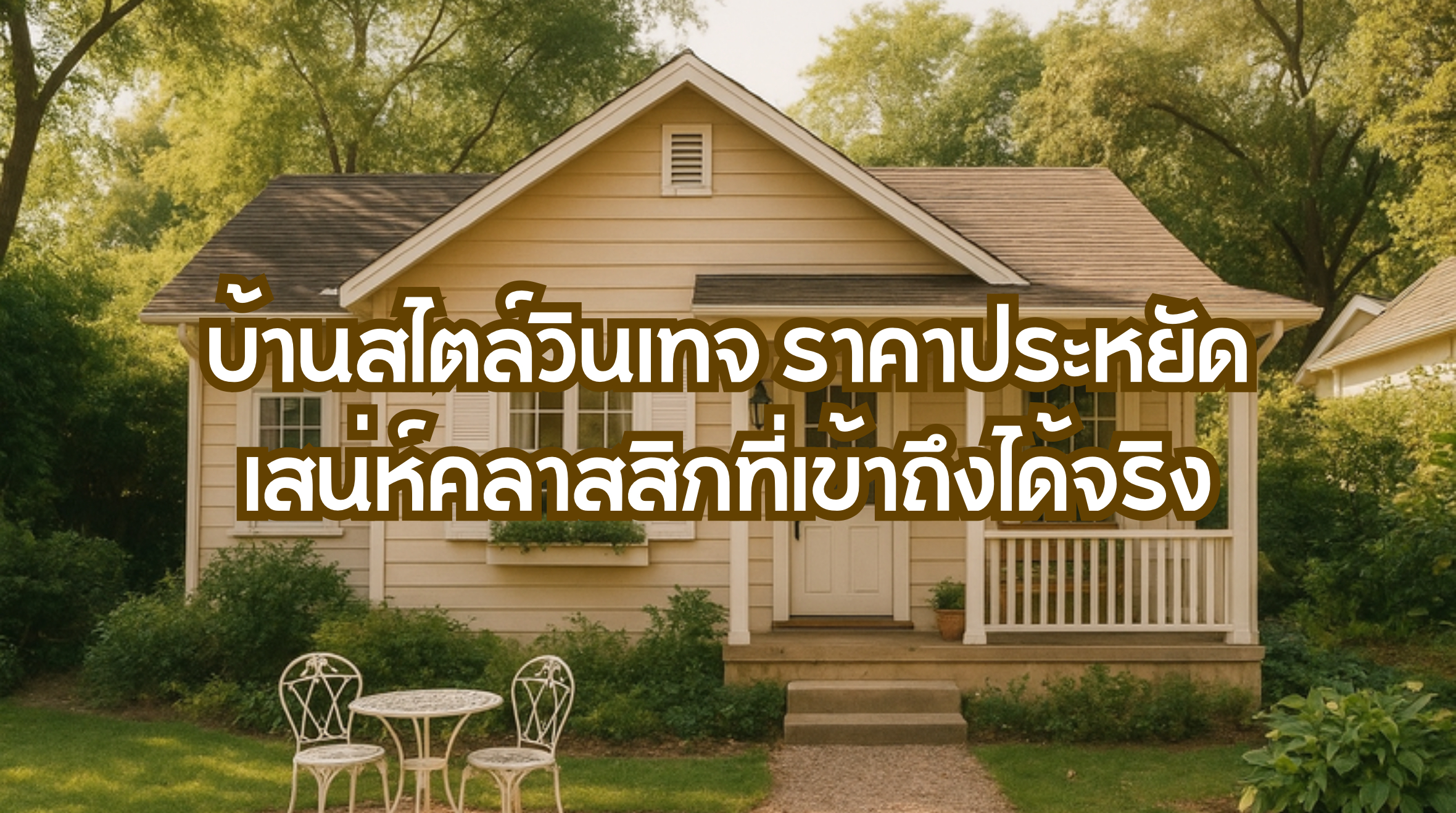 บ้านสไตล์วินเทจ