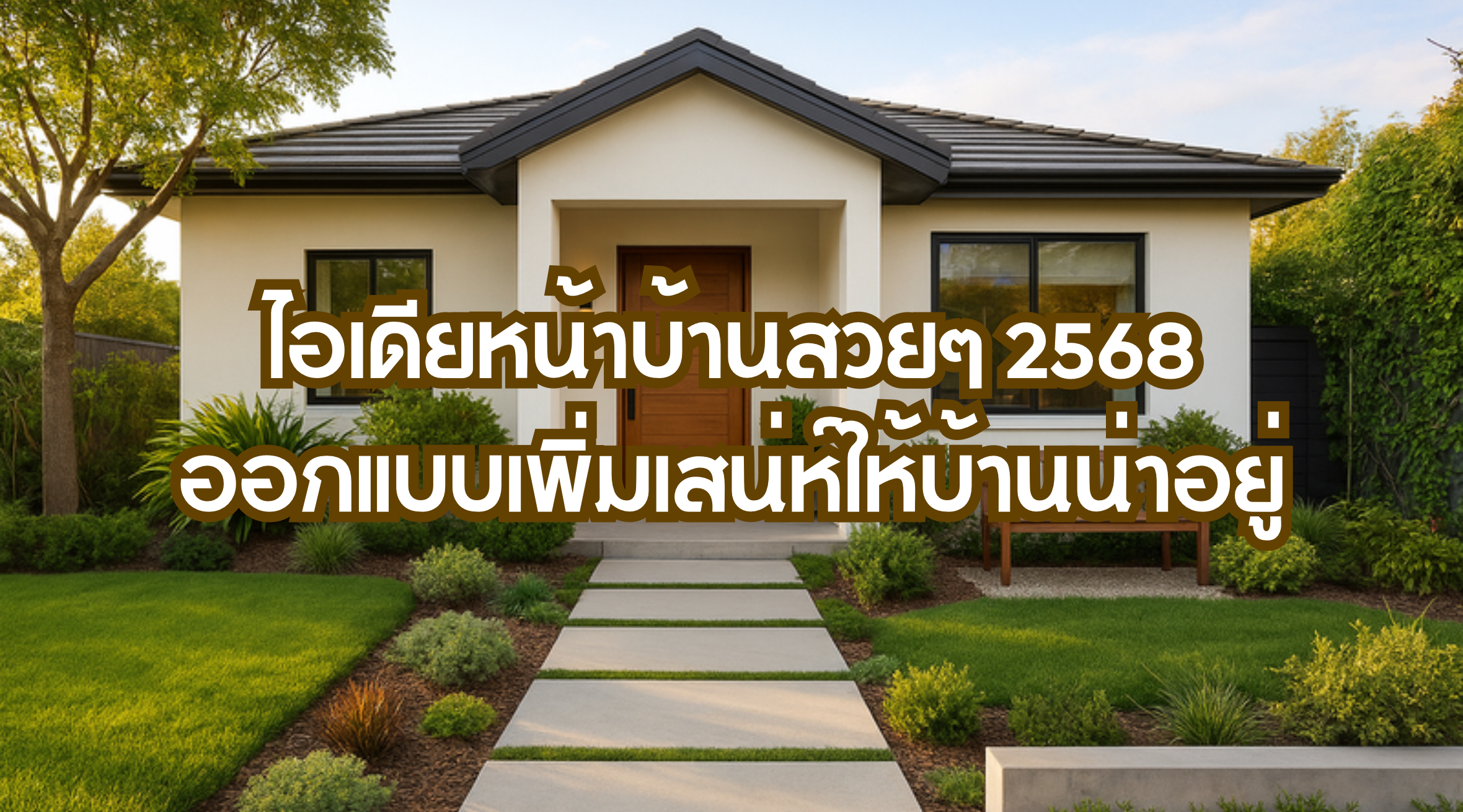หน้าบ้านสวยๆ