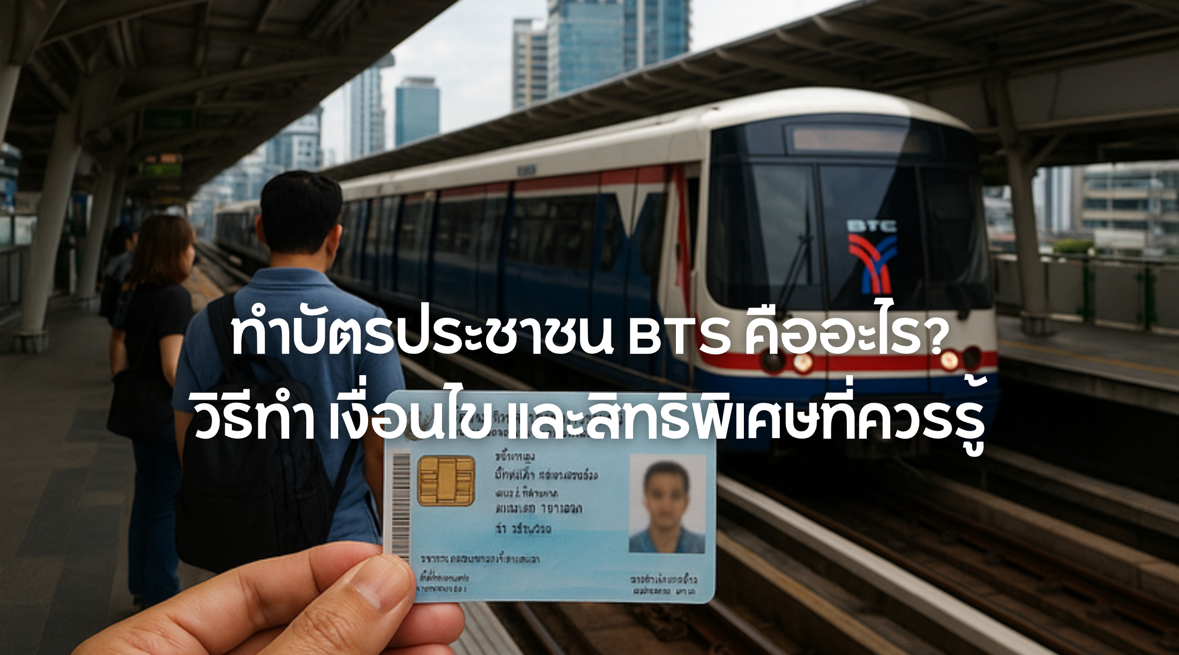 ทำบัตรประชาชน BTS