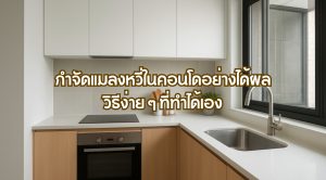 กำจัดแมลงหวี่ในคอนโด