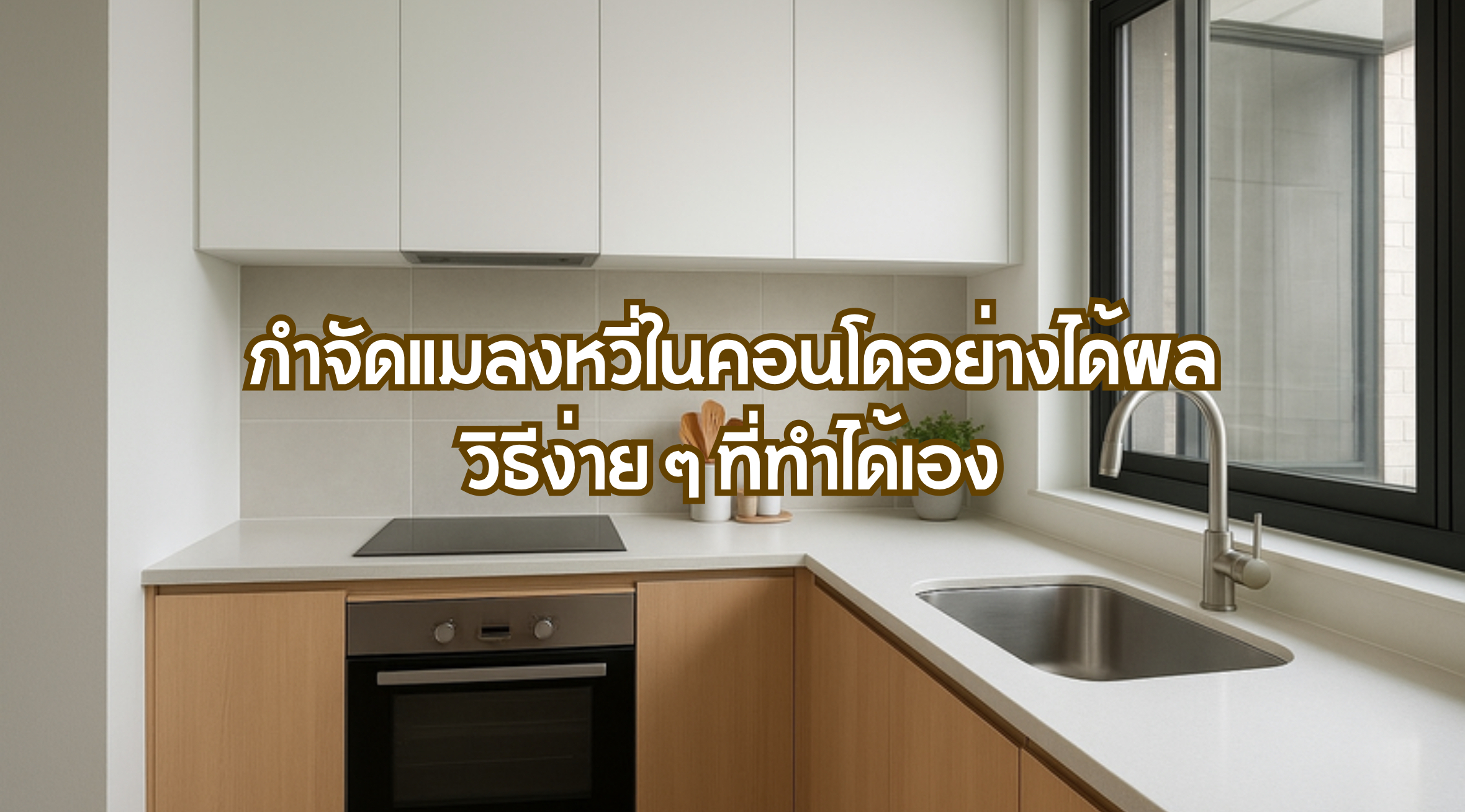 กำจัดแมลงหวี่ในคอนโด