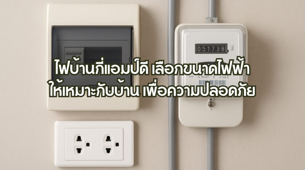 ไฟบ้านกี่แอมป์