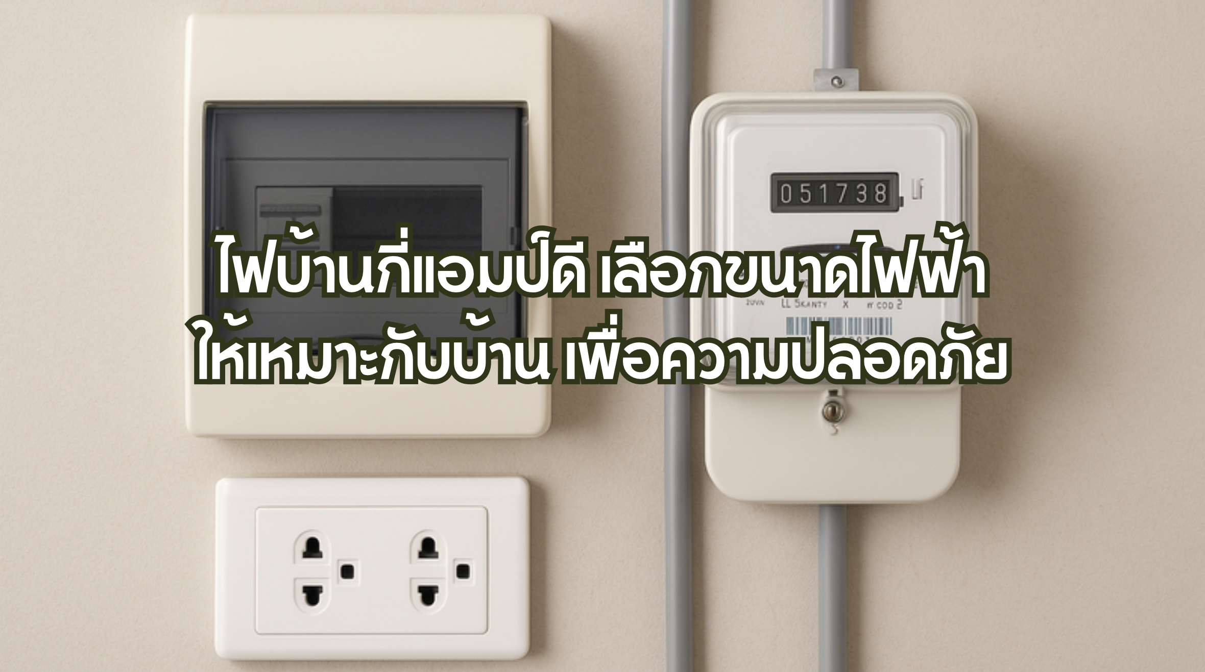 ไฟบ้านกี่แอมป์